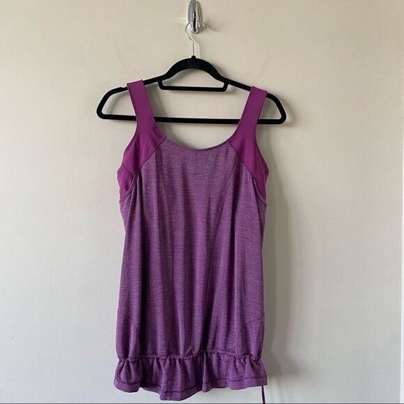 LULULEMON-HUSTLE & Bustle Tank Top -Plum - Picture 1 of 11